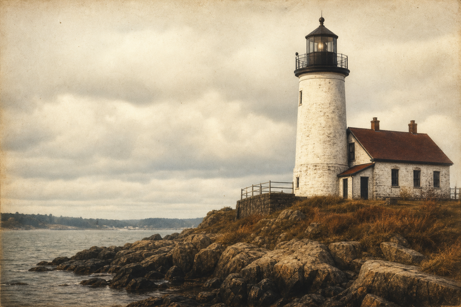 Coastal approaches archival photograph