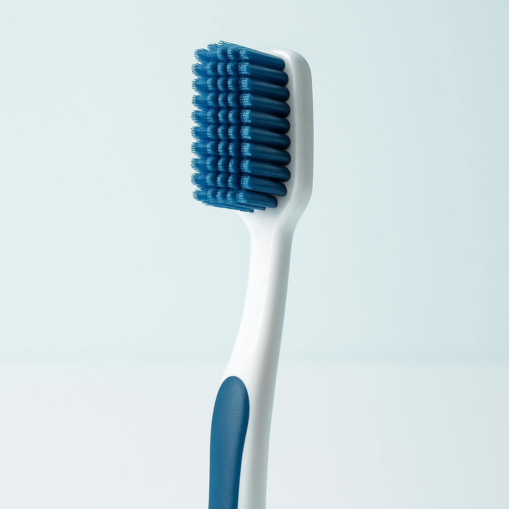 Hard toothbrush with firm bristle profile