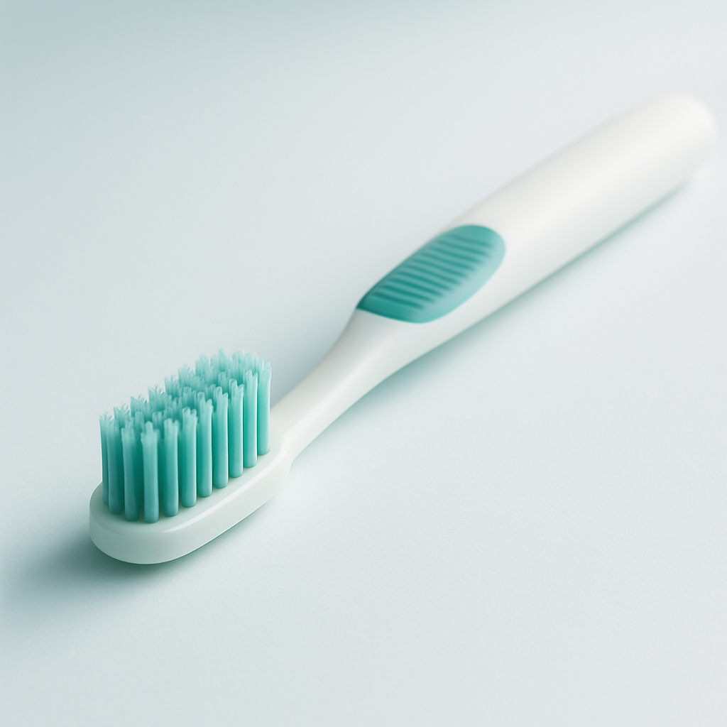 Medium toothbrush with balanced bristle density
