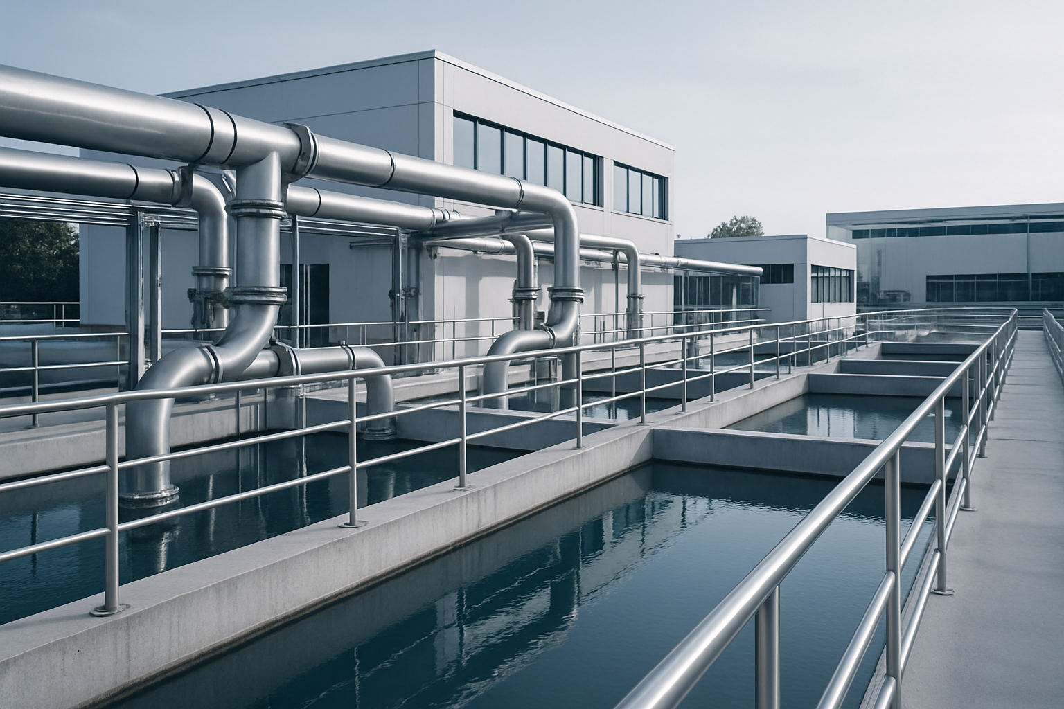 Planta de tratamiento hidrosanitario municipal