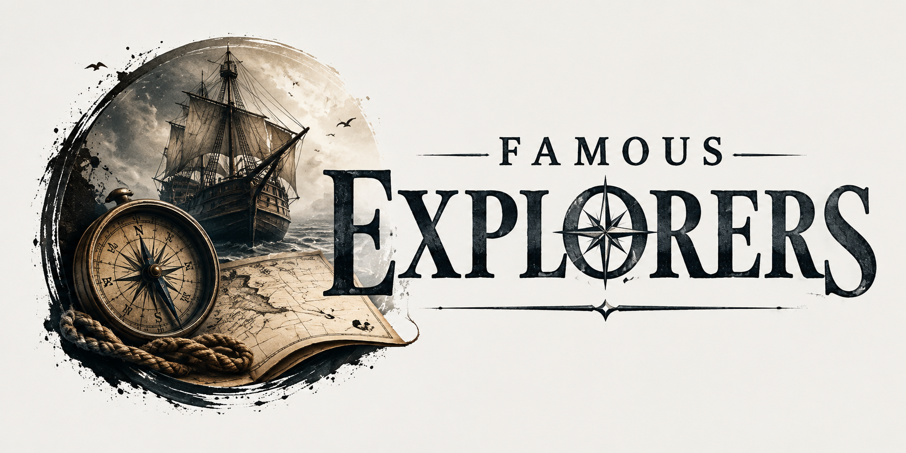 Famous Explorers logo