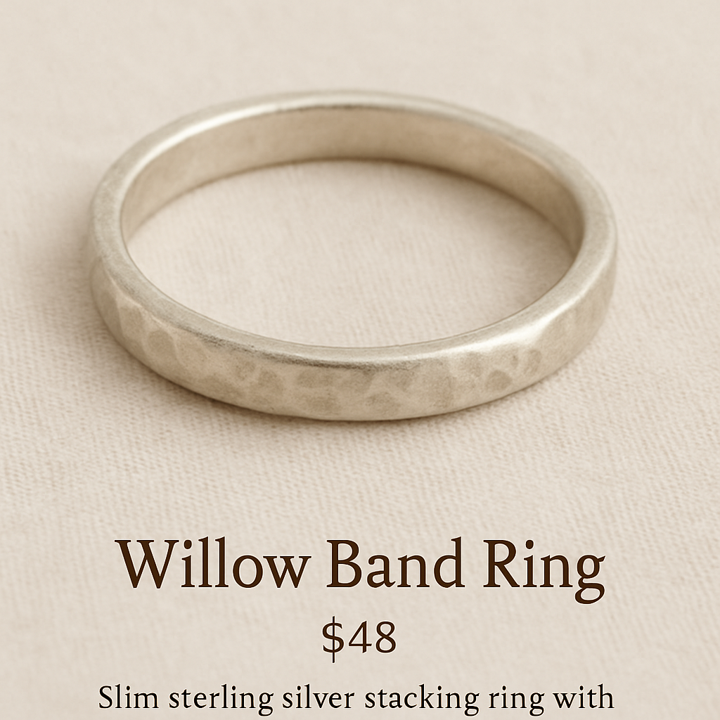 Willow Band Ring