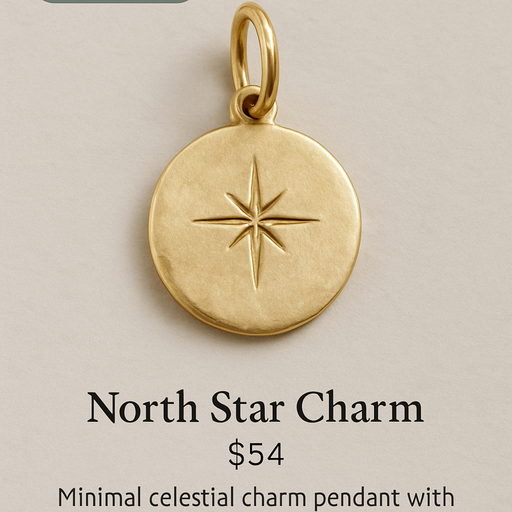North Star Charm