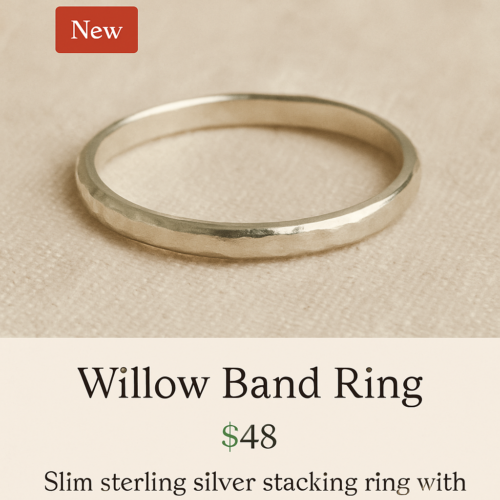 Willow Band Ring