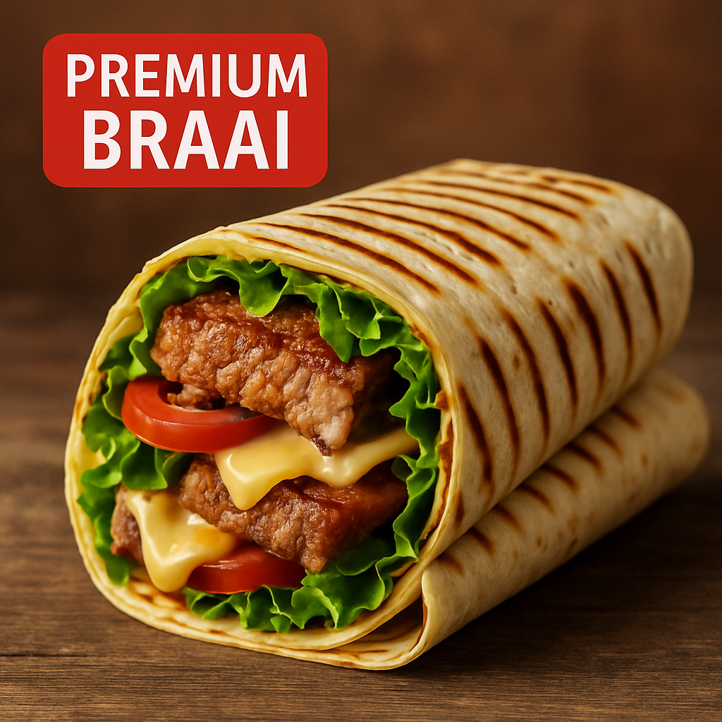 Wrap for 1 braai item