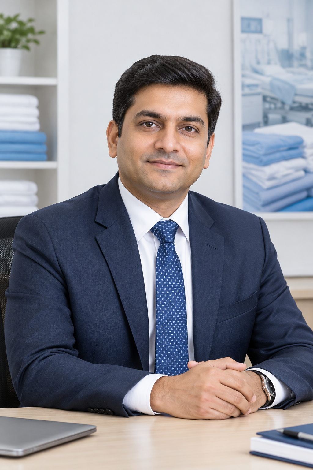 Portrait of Managing Director, BWS India Leadership