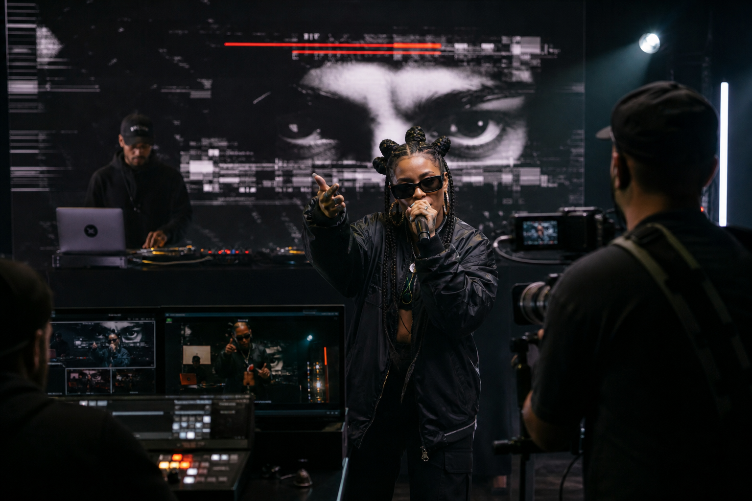 Music and performance show format visual
