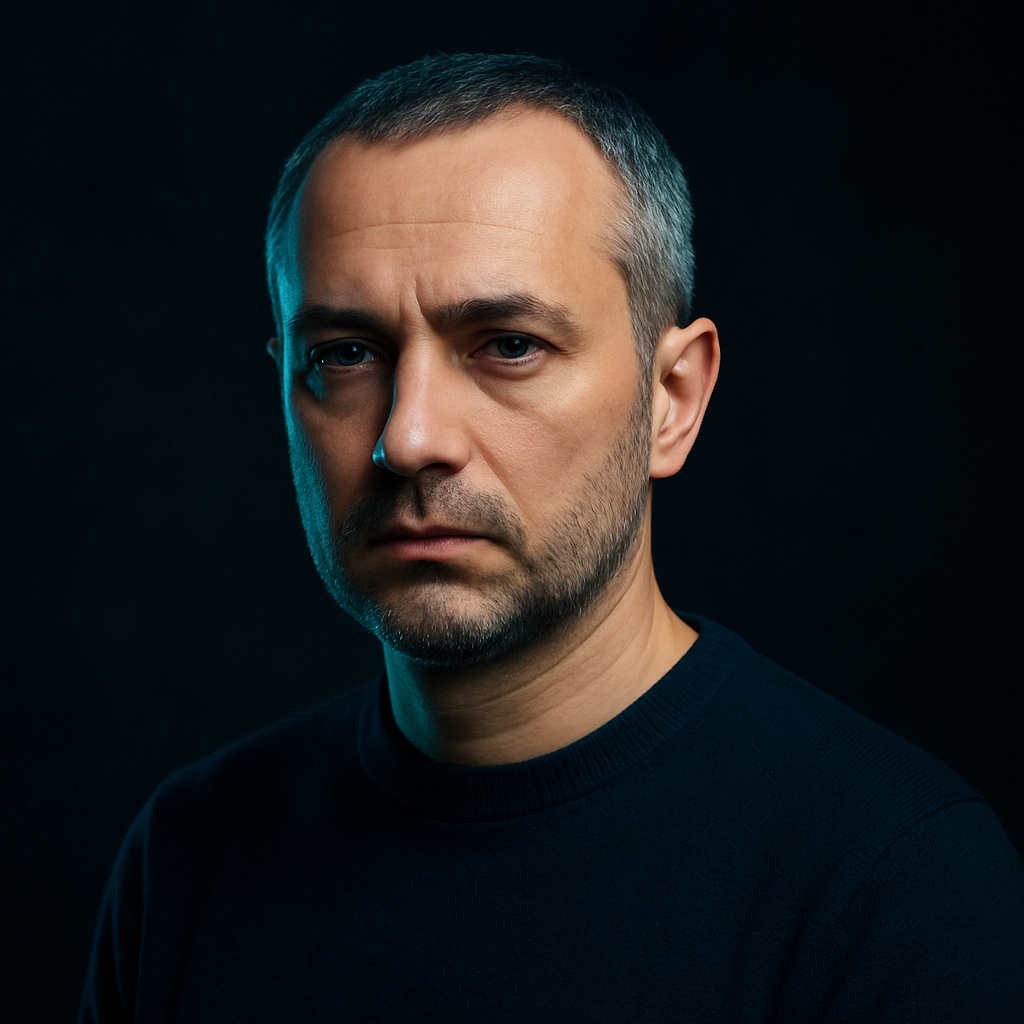 Portrait of Andrii Levchenko, a design systems engineer