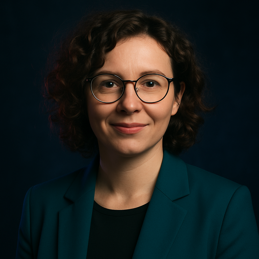 Portrait of Iryna Bondar, an accessibility advocate