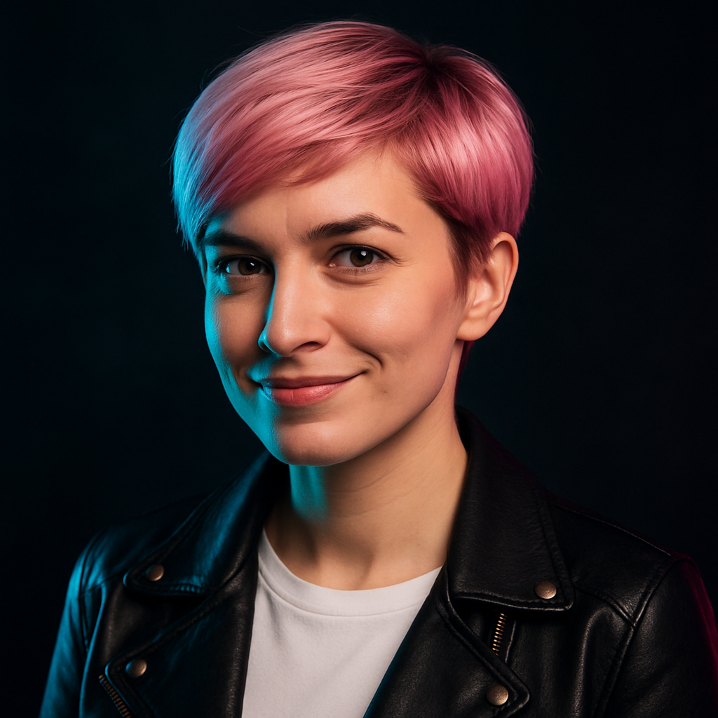 Portrait of Nadiya Polishchuk, a motion design engineer