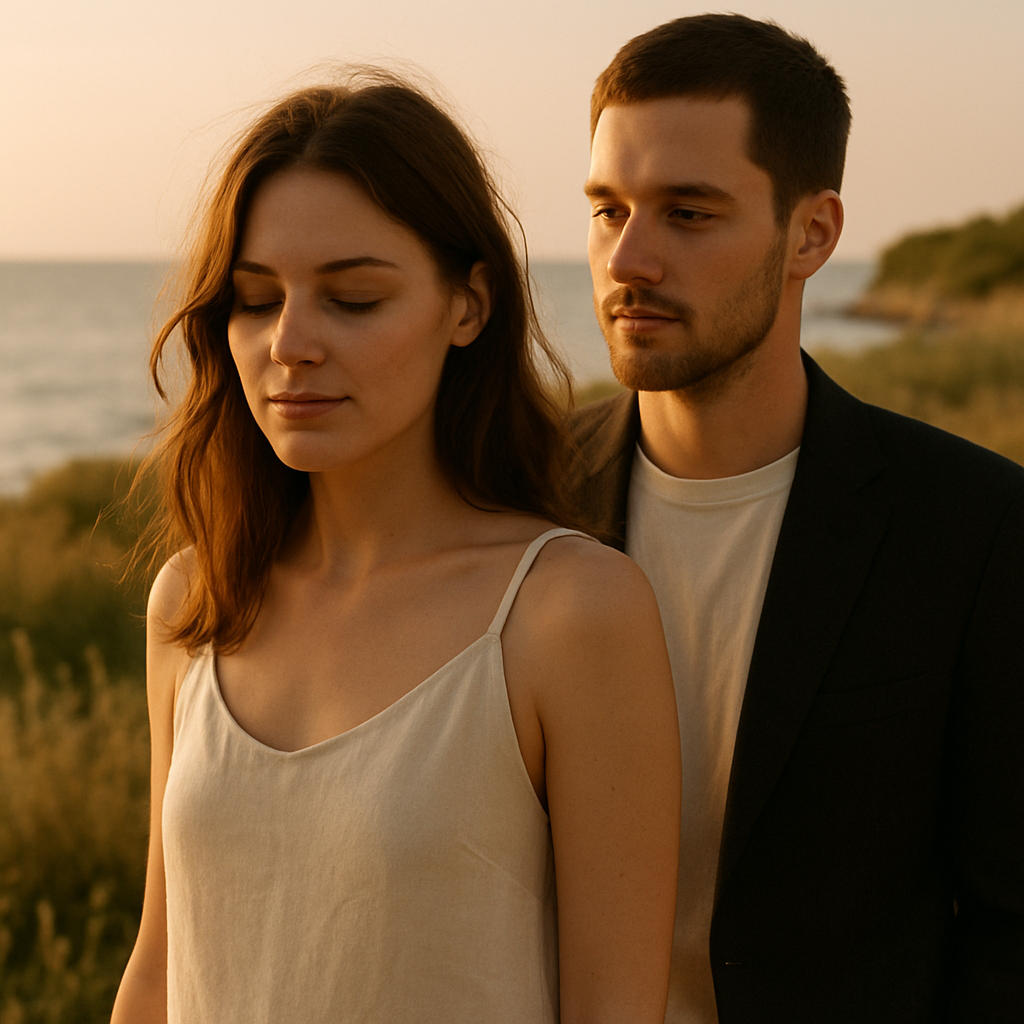 Editorial lifestyle photography with natural golden hour light and candid authentic moments