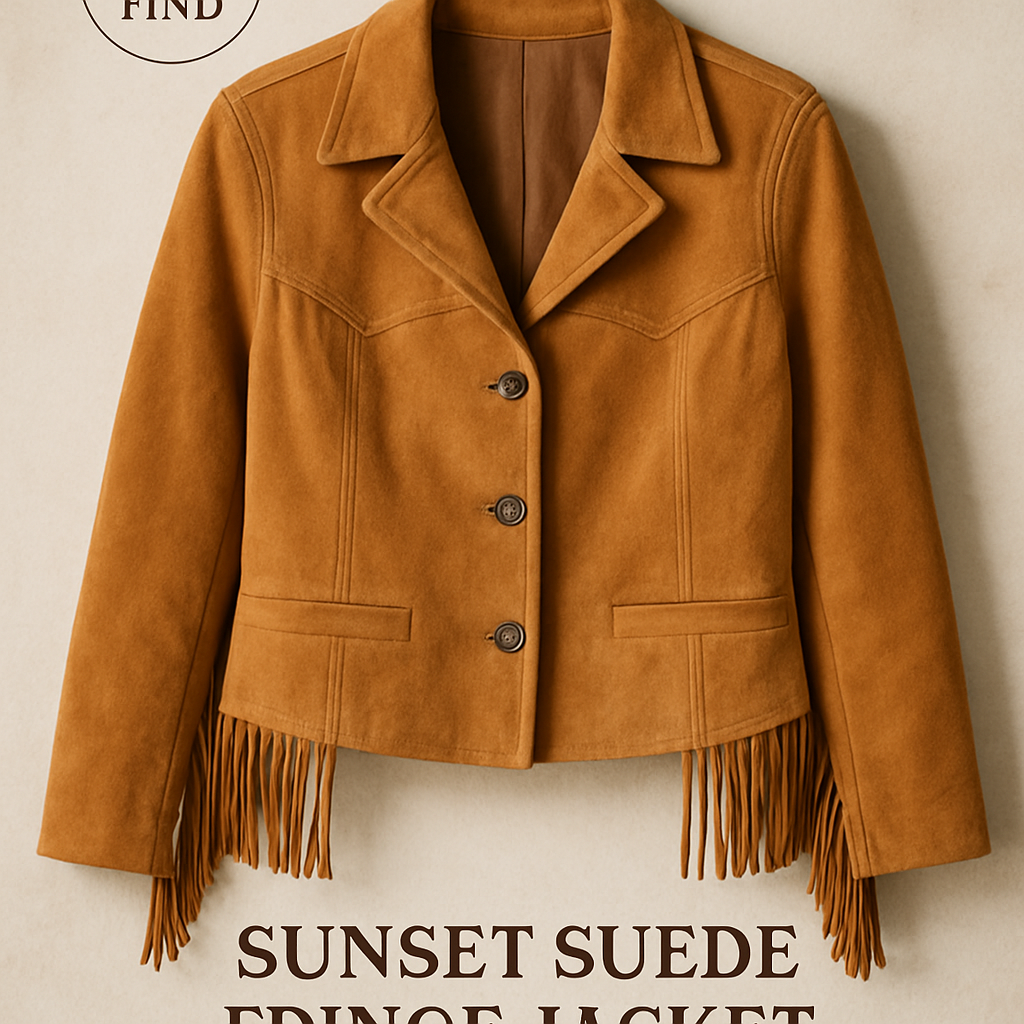 Sunset Suede Fringe Jacket
