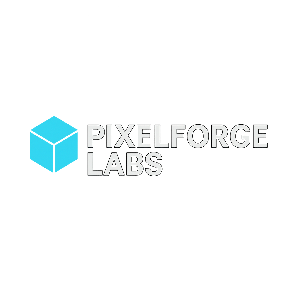 PixelForge Labs sponsor logo
