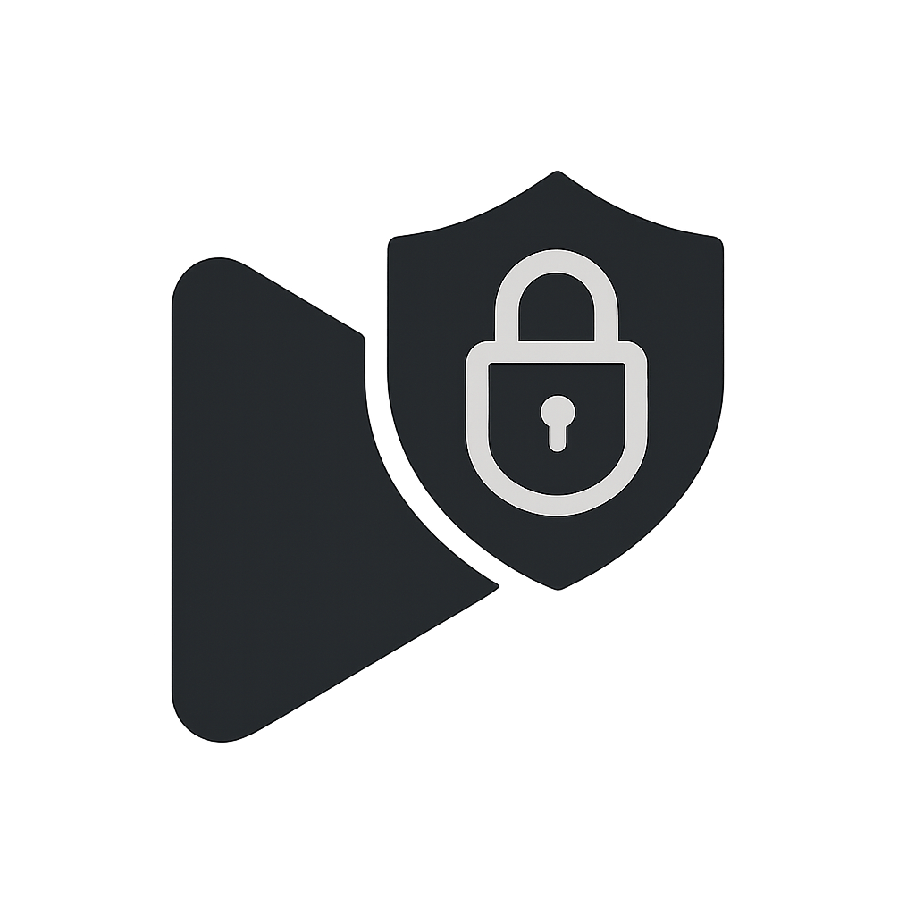 Private video streaming icon