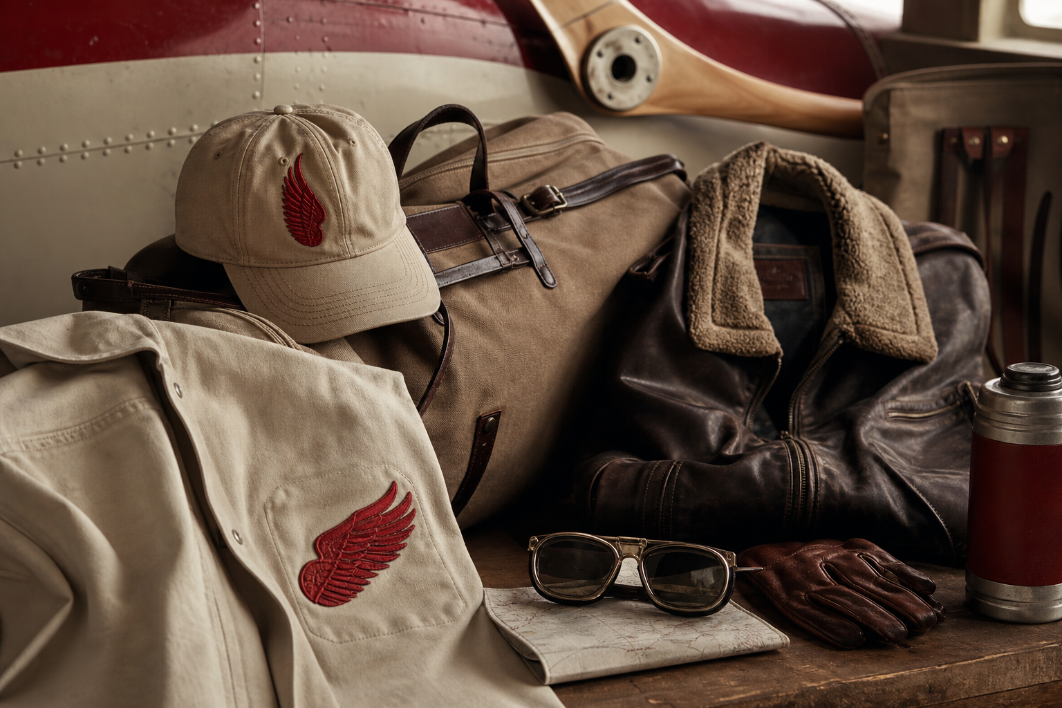 Editorial travel-inspired visual for Aviation Icons