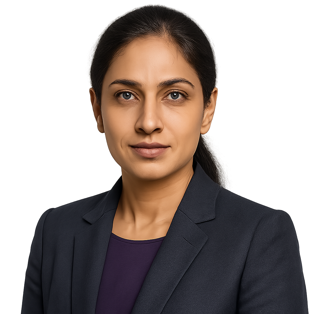 Portrait of Priya Malhotra, Director of Insights