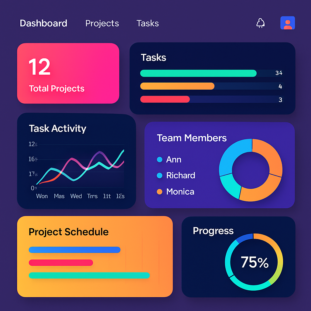 Project: Creative Dashboard UI