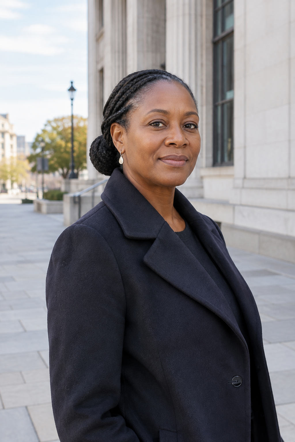 Portrait of Rachel Mensah, civic delivery partner