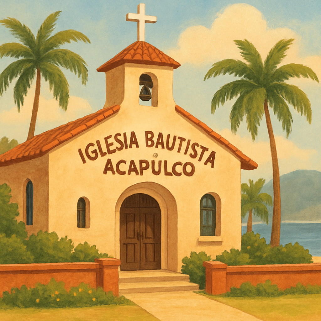 Ubicación de la iglesia en Acapulco / Church location in Acapulco