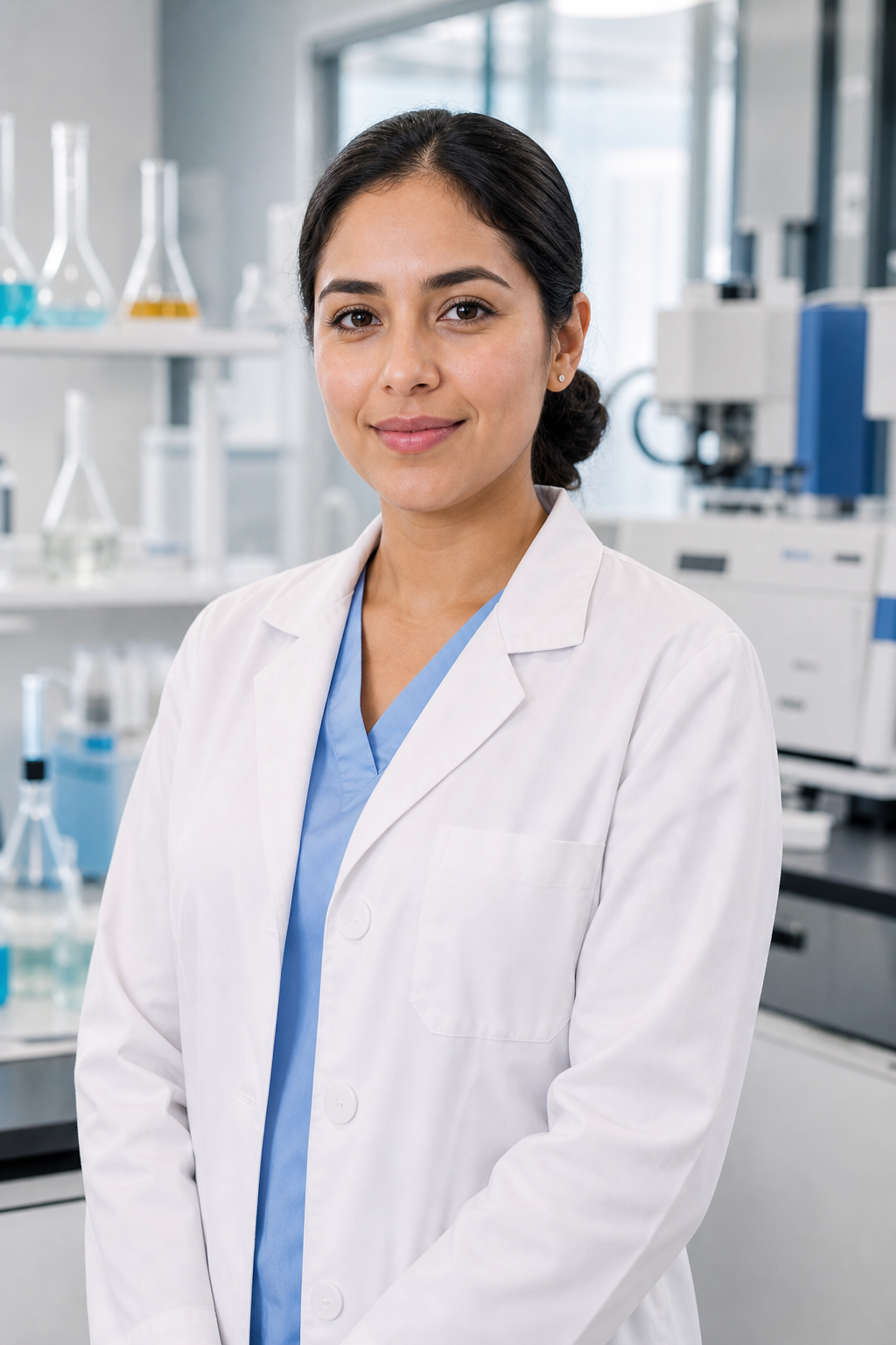 Portrait of Dr. Camila Rojas, Clinical Biochemist