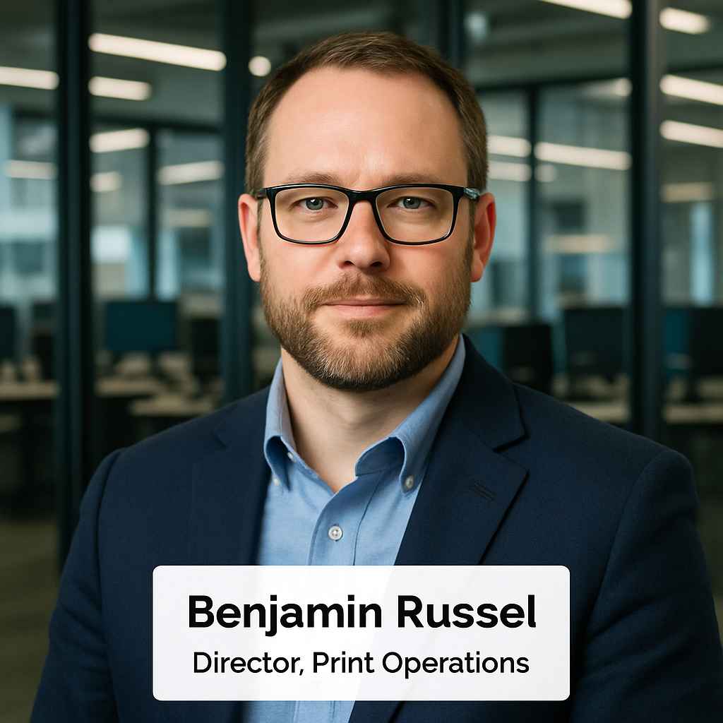 Benjamin Russel, Director, Print Operations