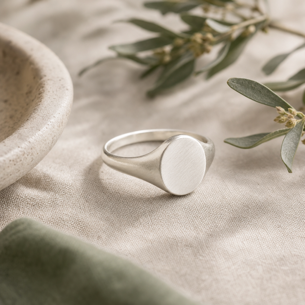 Willow Signet Ring