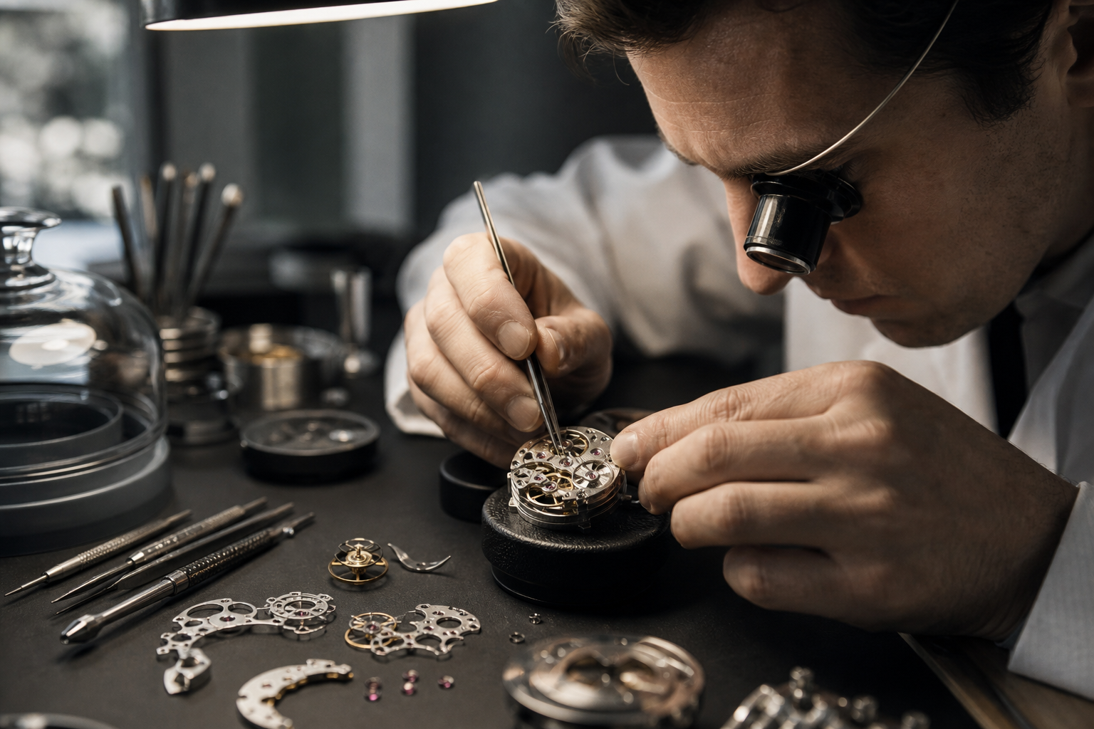 Watchmaking atelier scene related to 10 Independent Watchmakers You Should Know Before They Become Famous