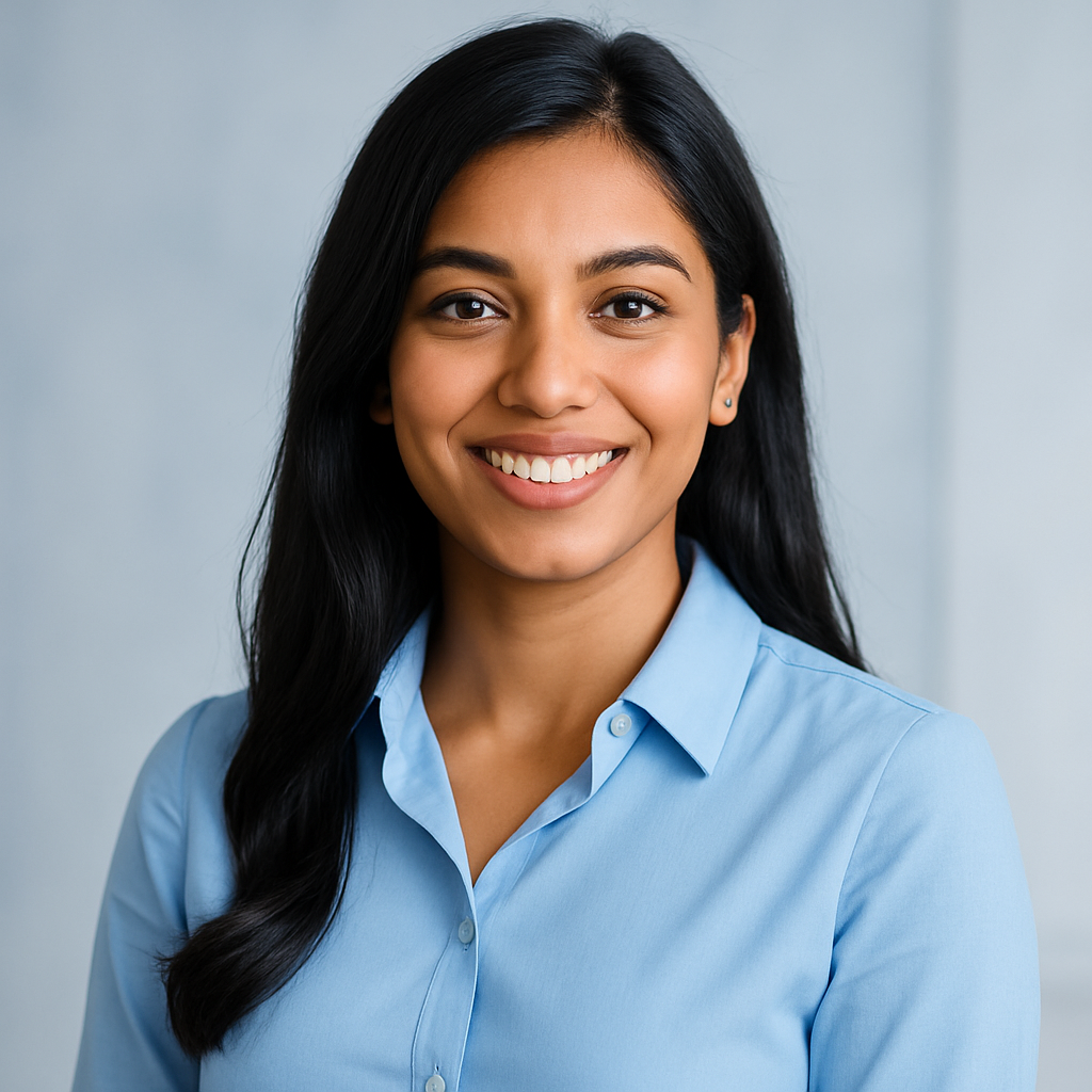Theme park tourist testimonial portrait