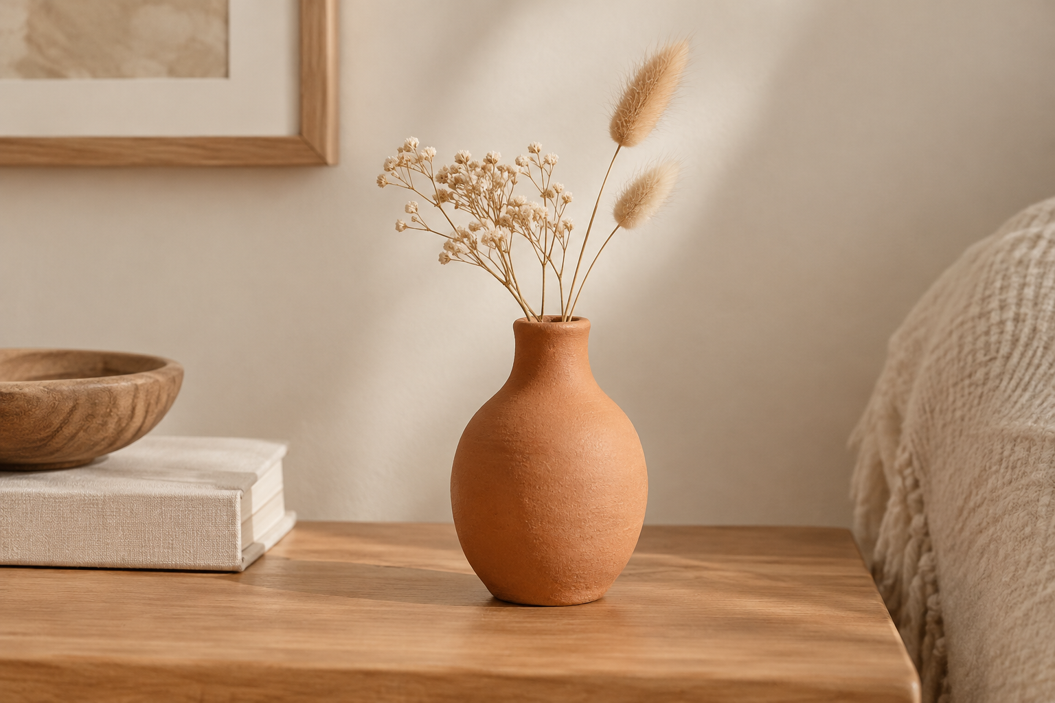 Terracotta Bud Vase