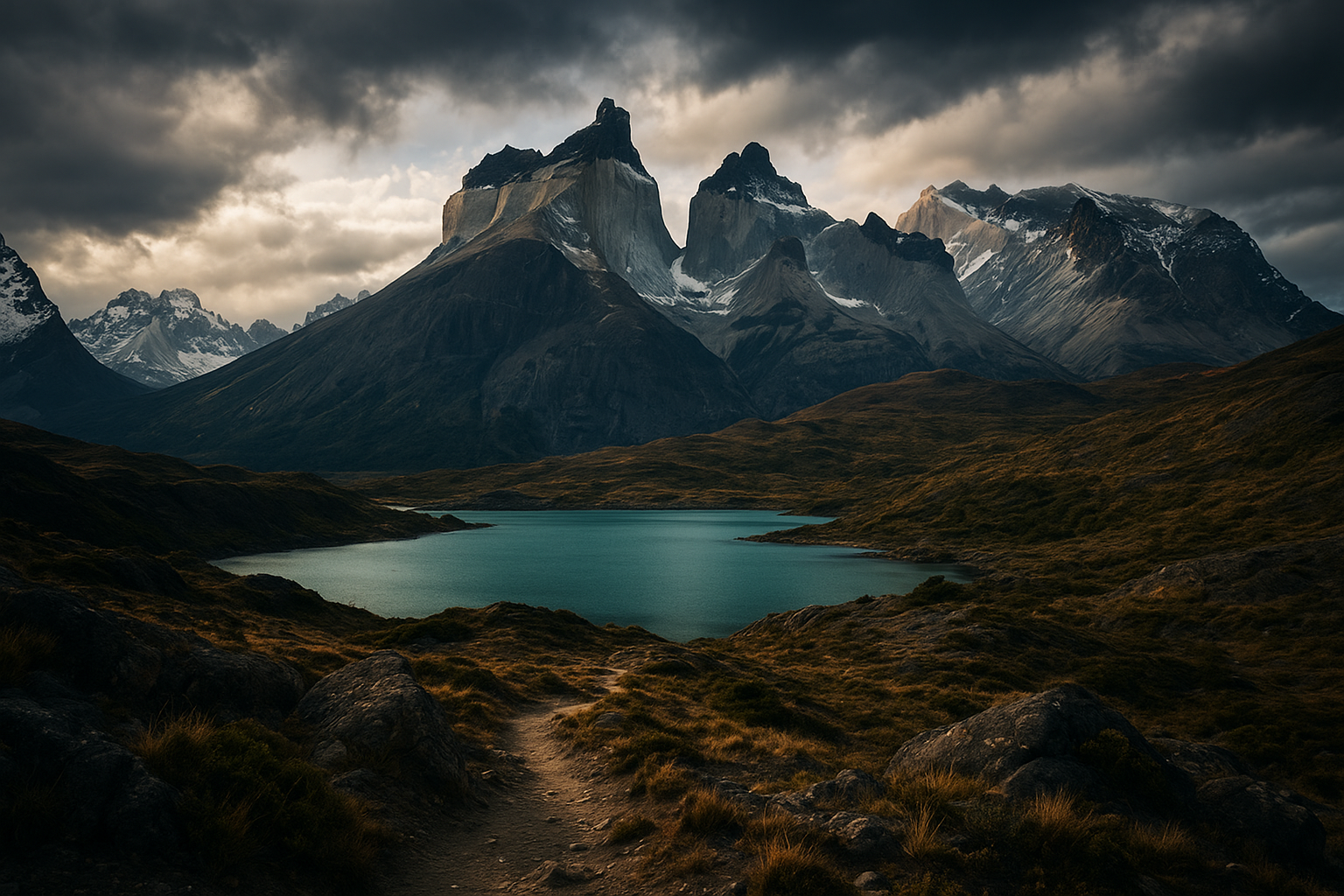 Cinematic view of Patagonia