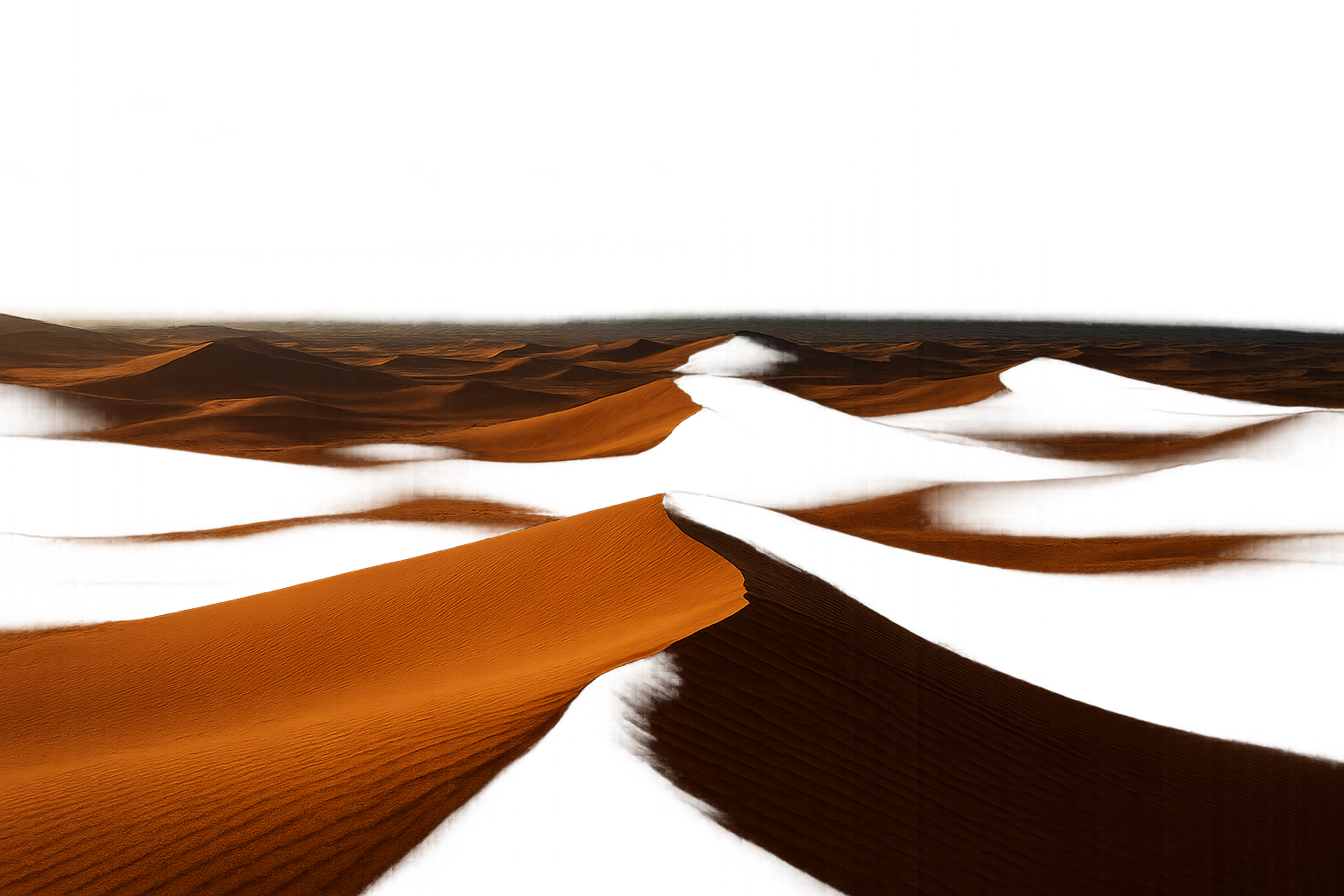 Cinematic view of Sahara Desert