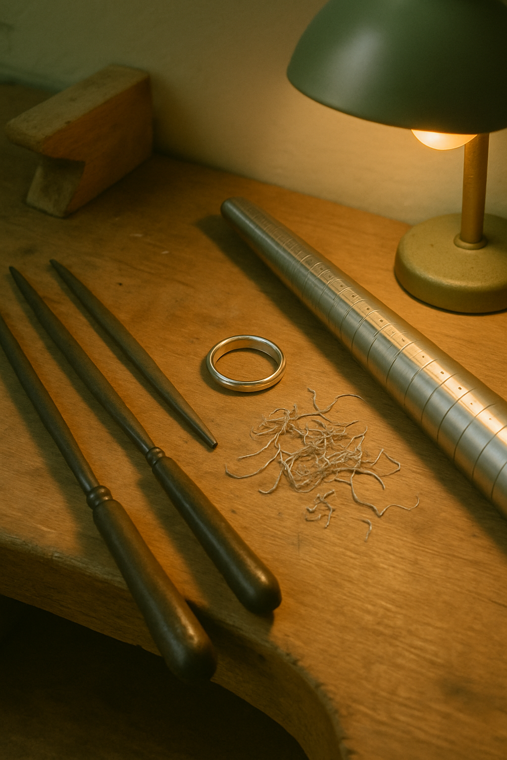 Jeweler's bench detail