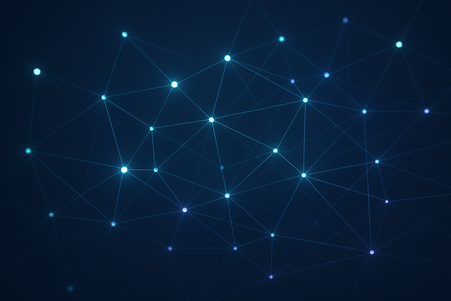 Abstract technology network visualization