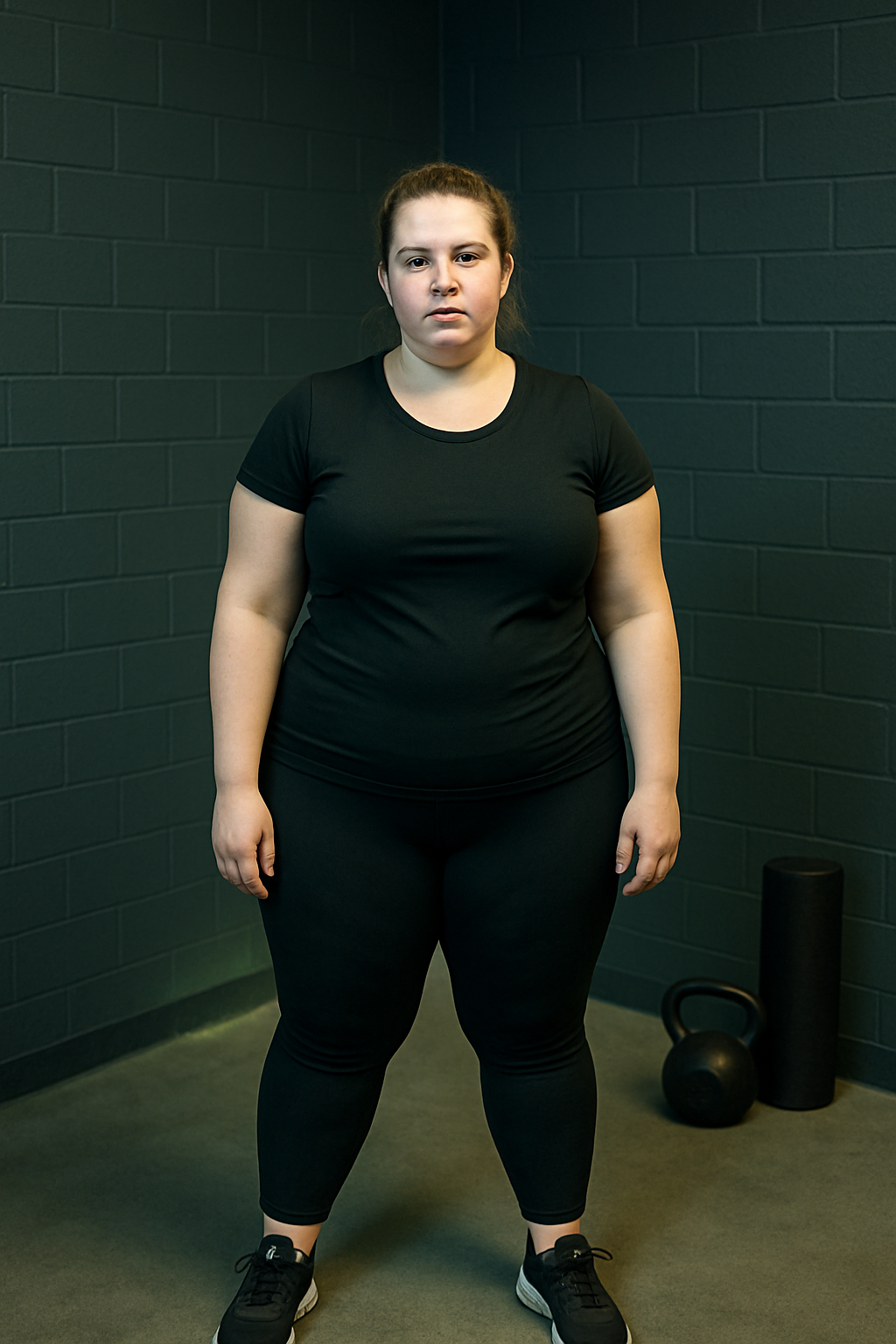 Client B before transformation