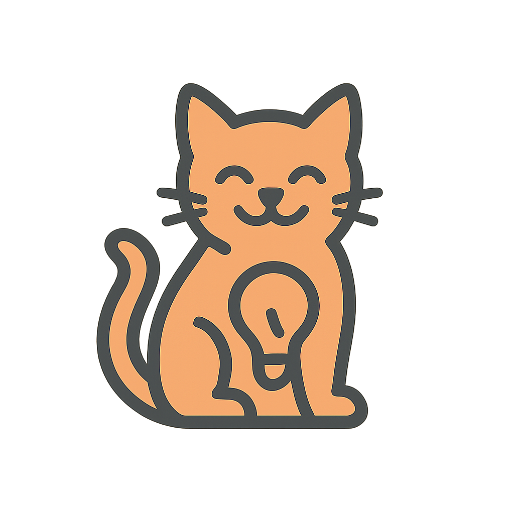 A happy cats website logo