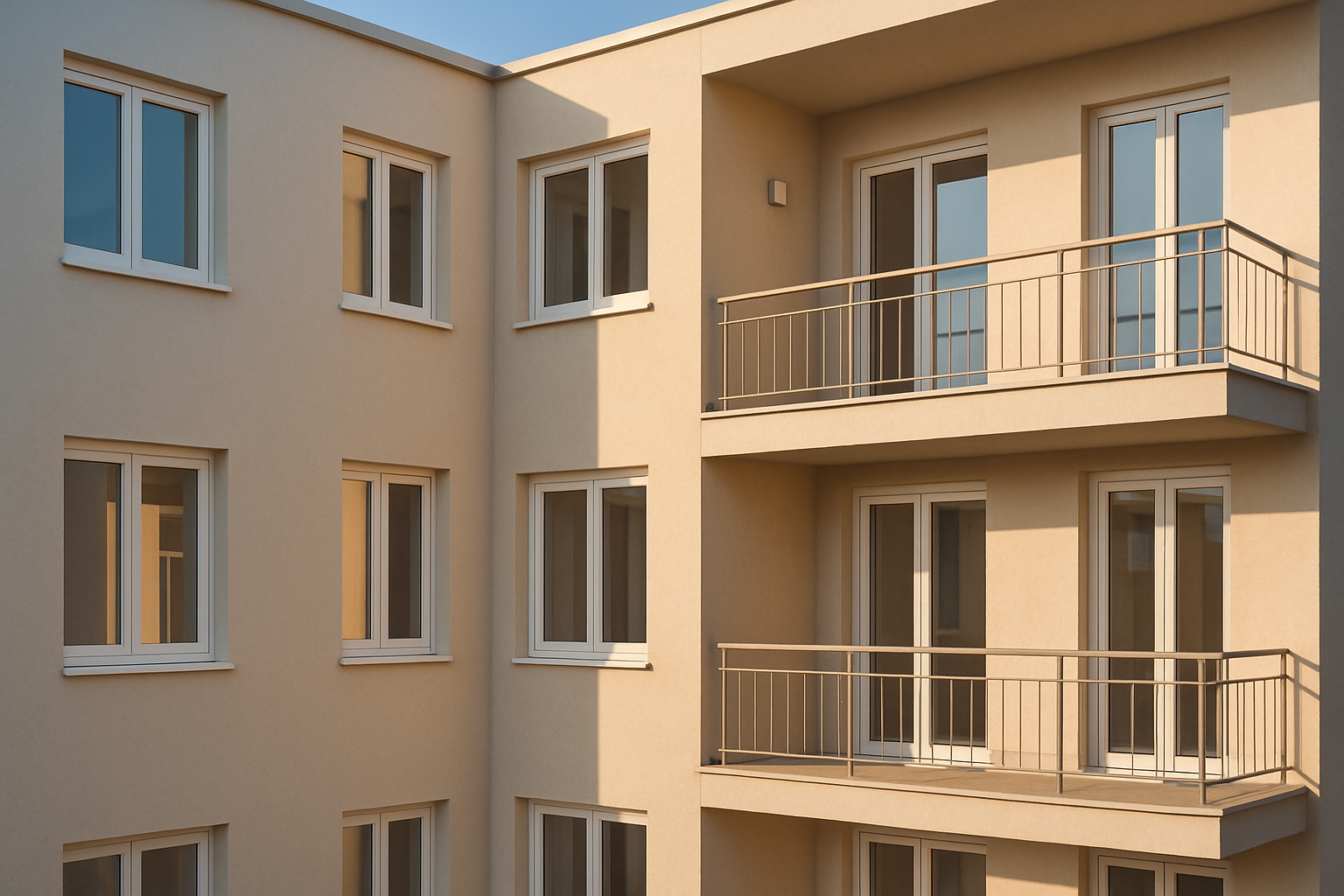 Dự án công trình đã hoàn thiện với cửa nhựa An Gia Phát