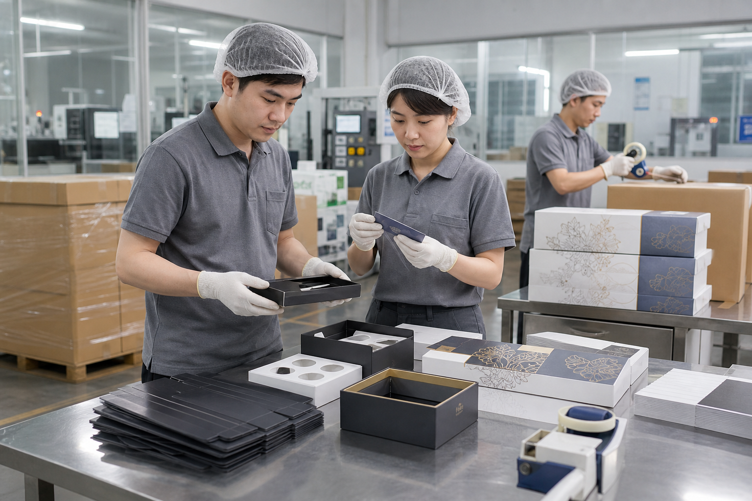 Packing and shipment preparation