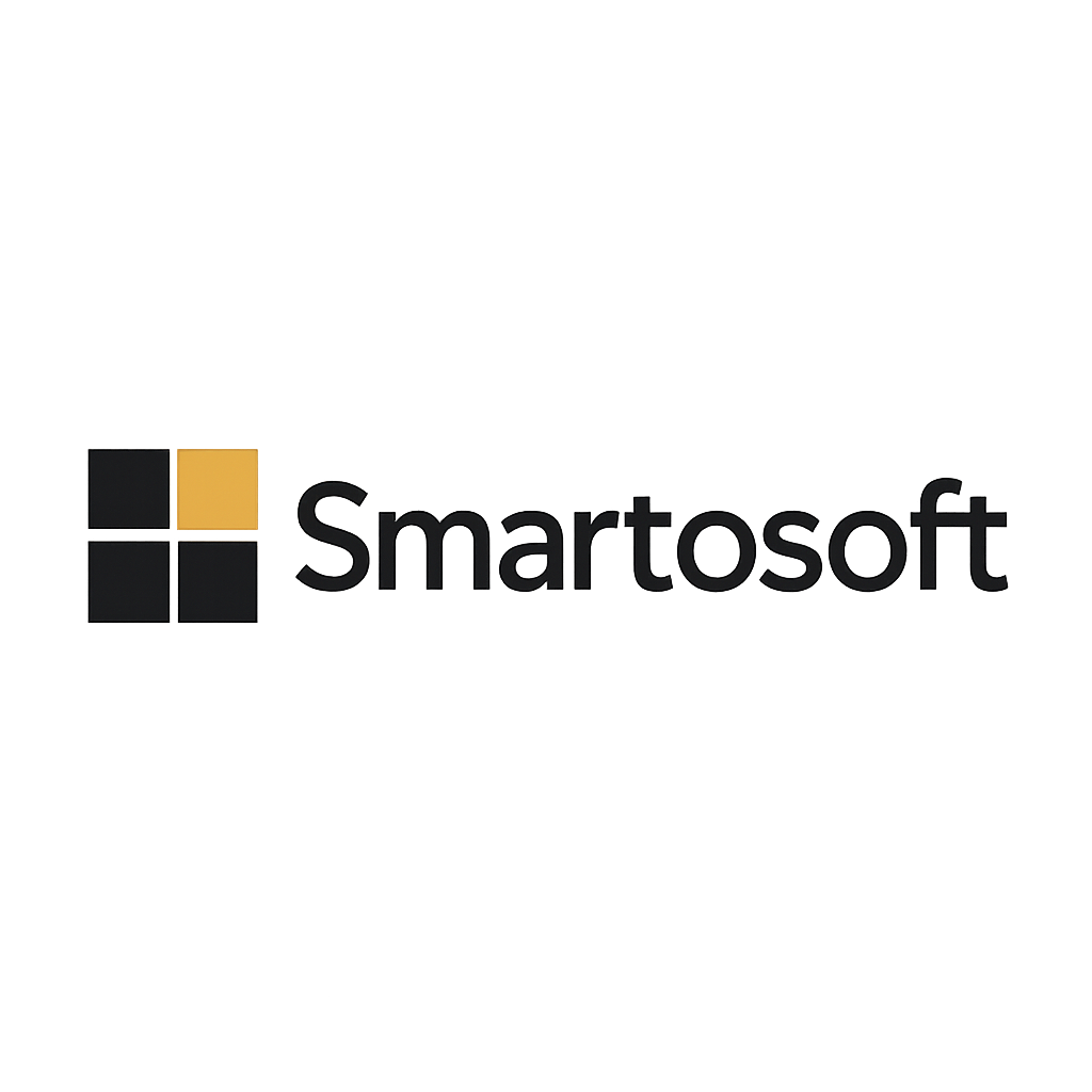 Logo corporativo de Microsoft en negro con acento dorado sobre fondo transparente