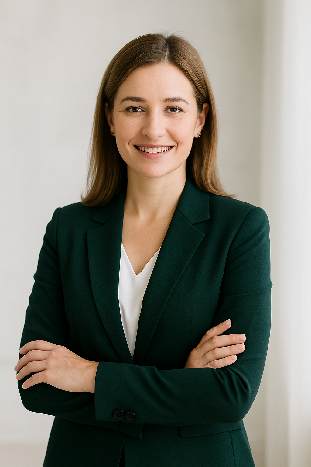 Olha Melnyk, professional real estate agent in Kyiv