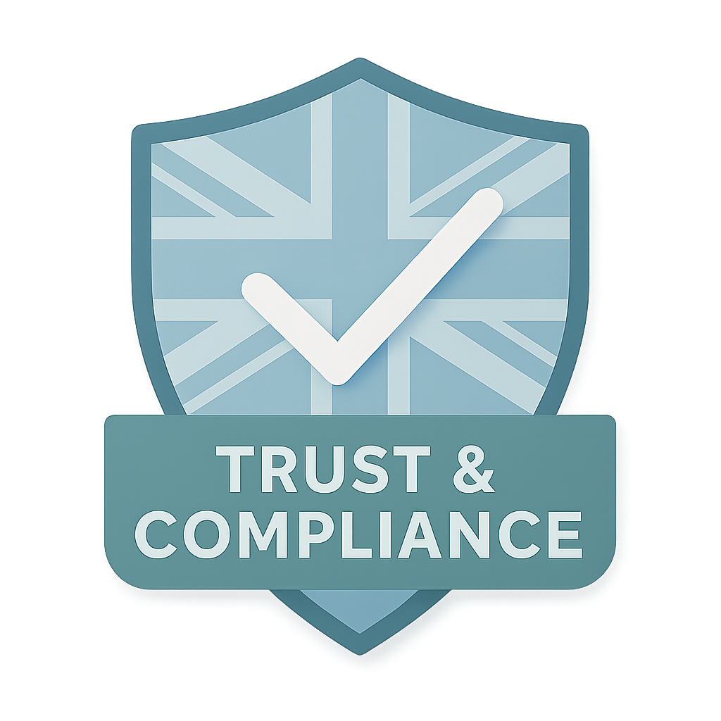 UK trust and compliance badge