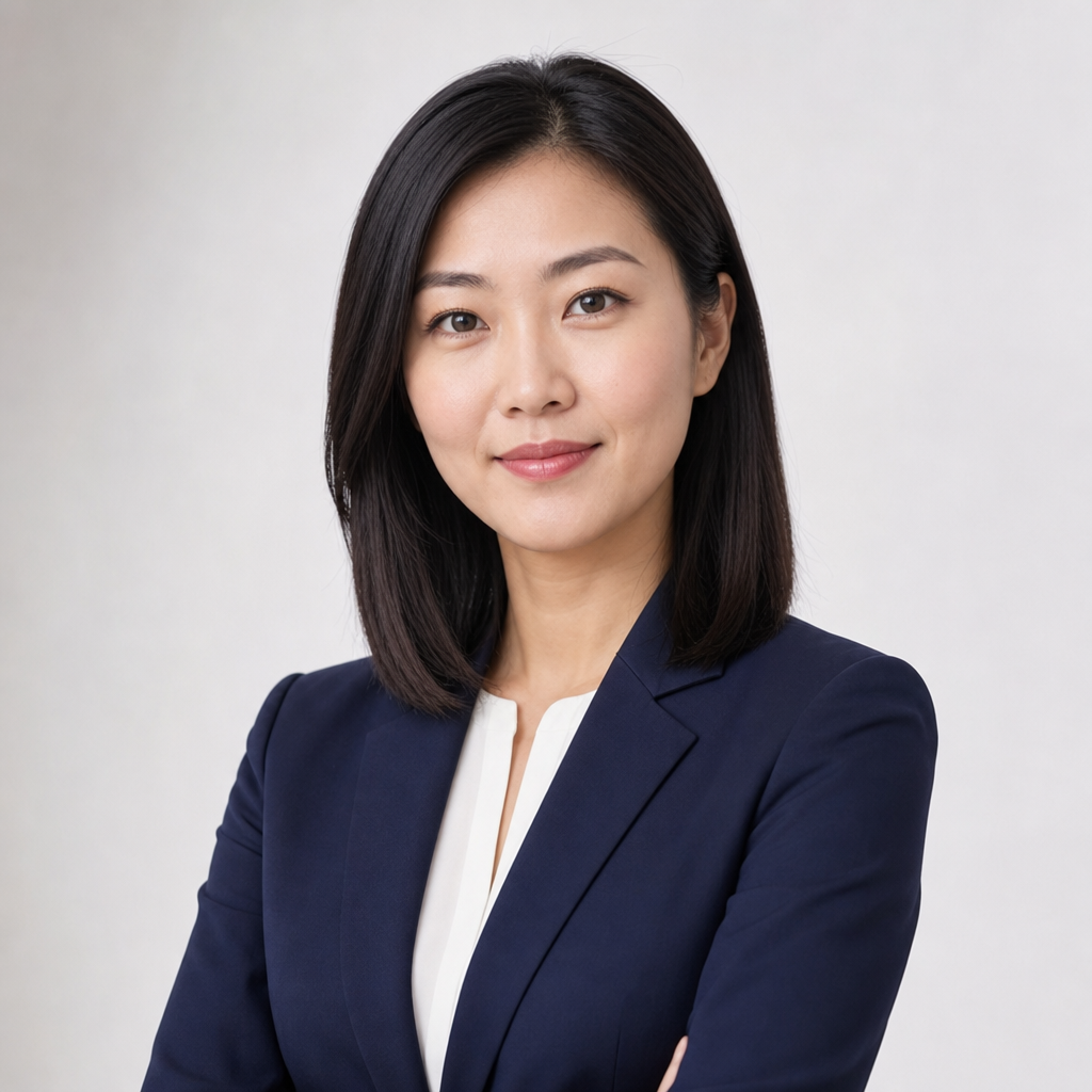 Portrait of Olivia Chen, operations director