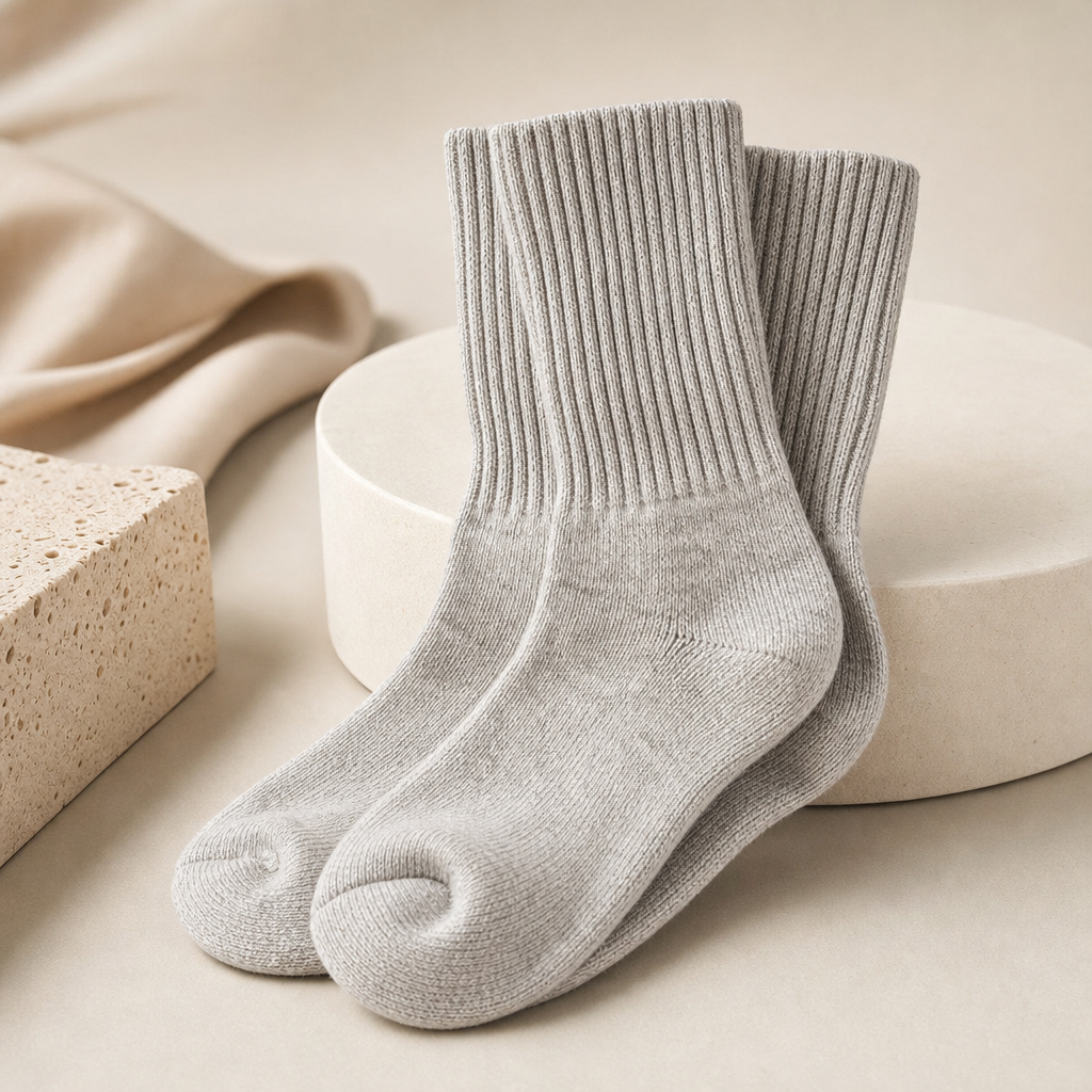 Cloud Soft Crew Socks premium sock product photo