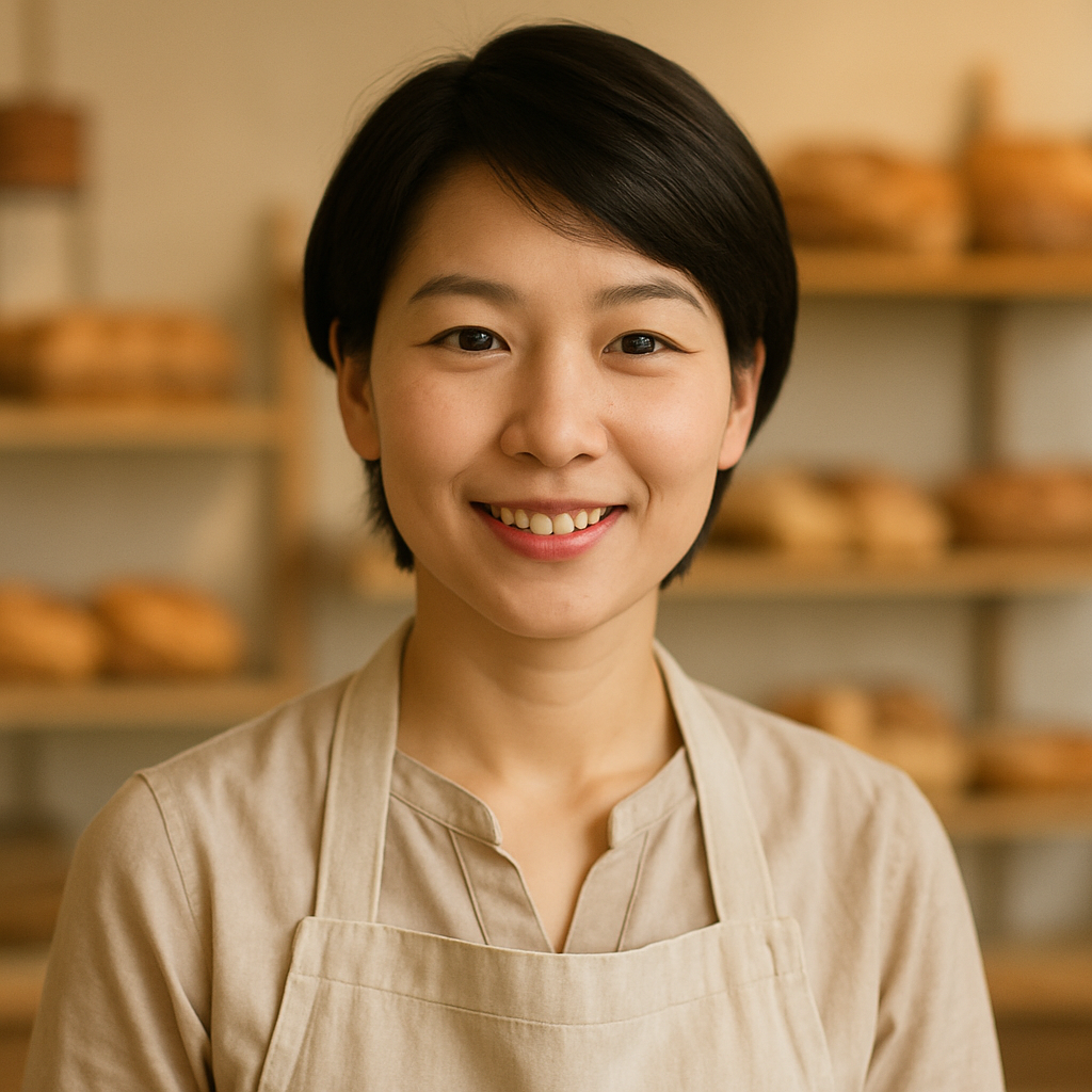 Bakery owner portrait