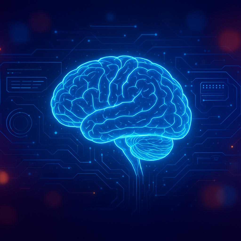 Feature visual: AI Brain Interface