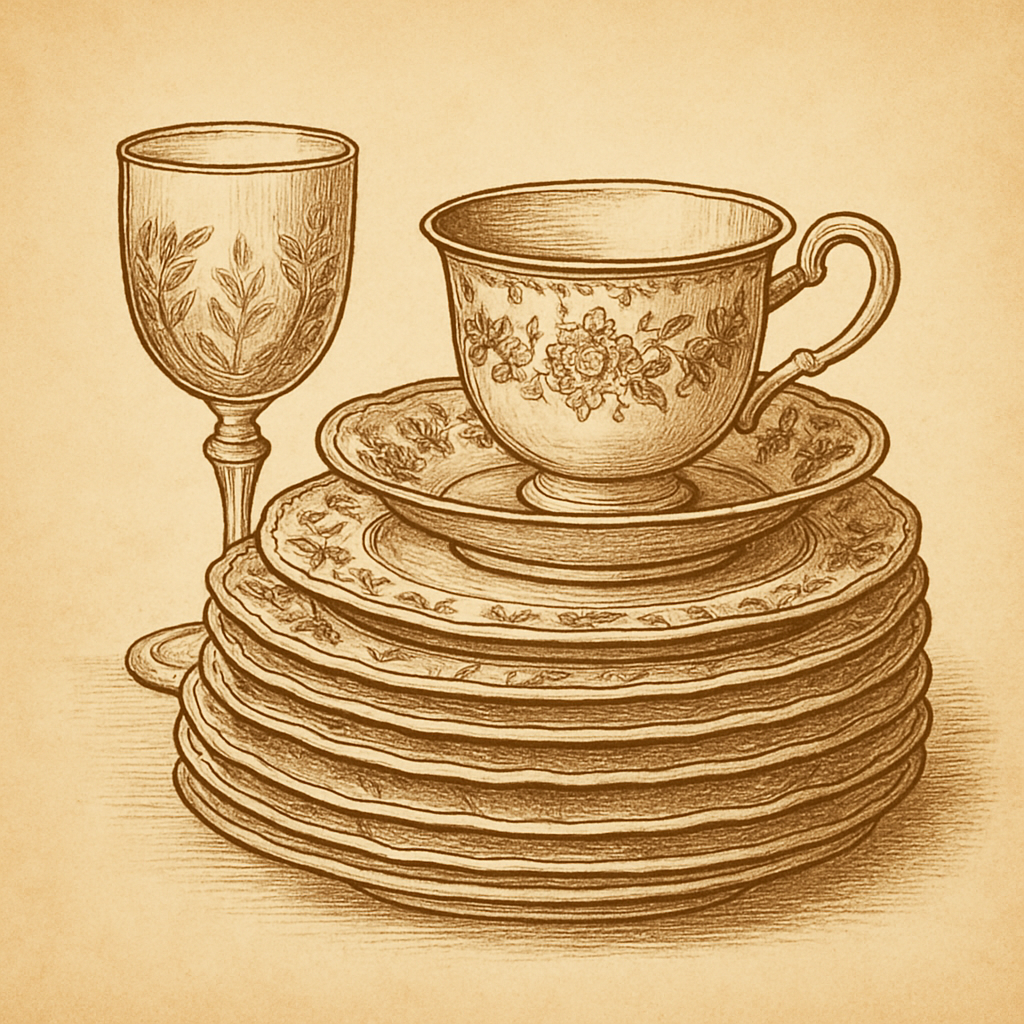 Antique China Icon