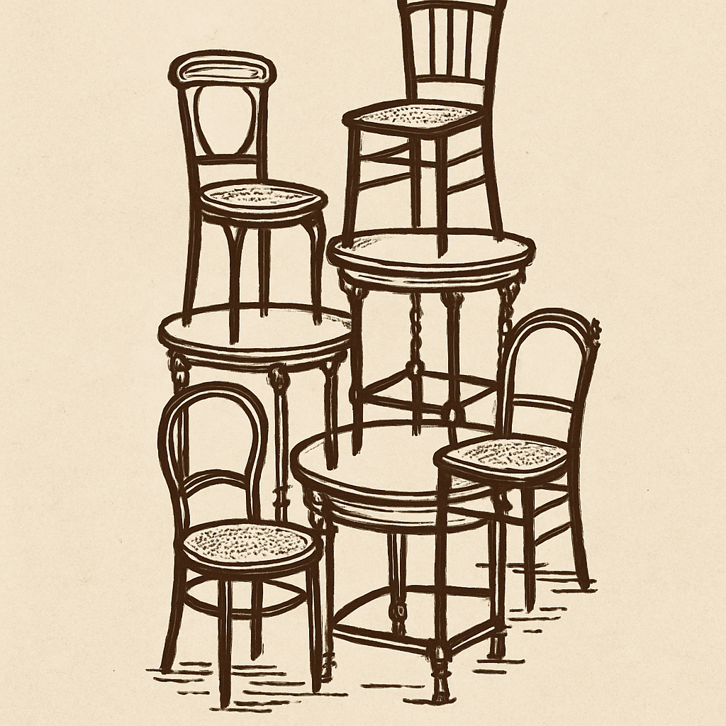 Tables and Chairs Icon