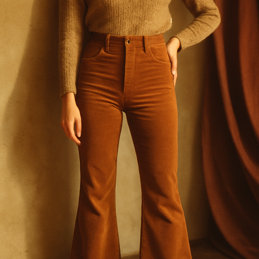 Corduroy Flare Pants