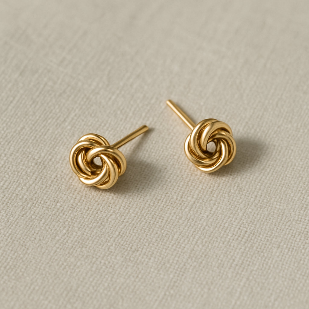 Aurora Knot Studs