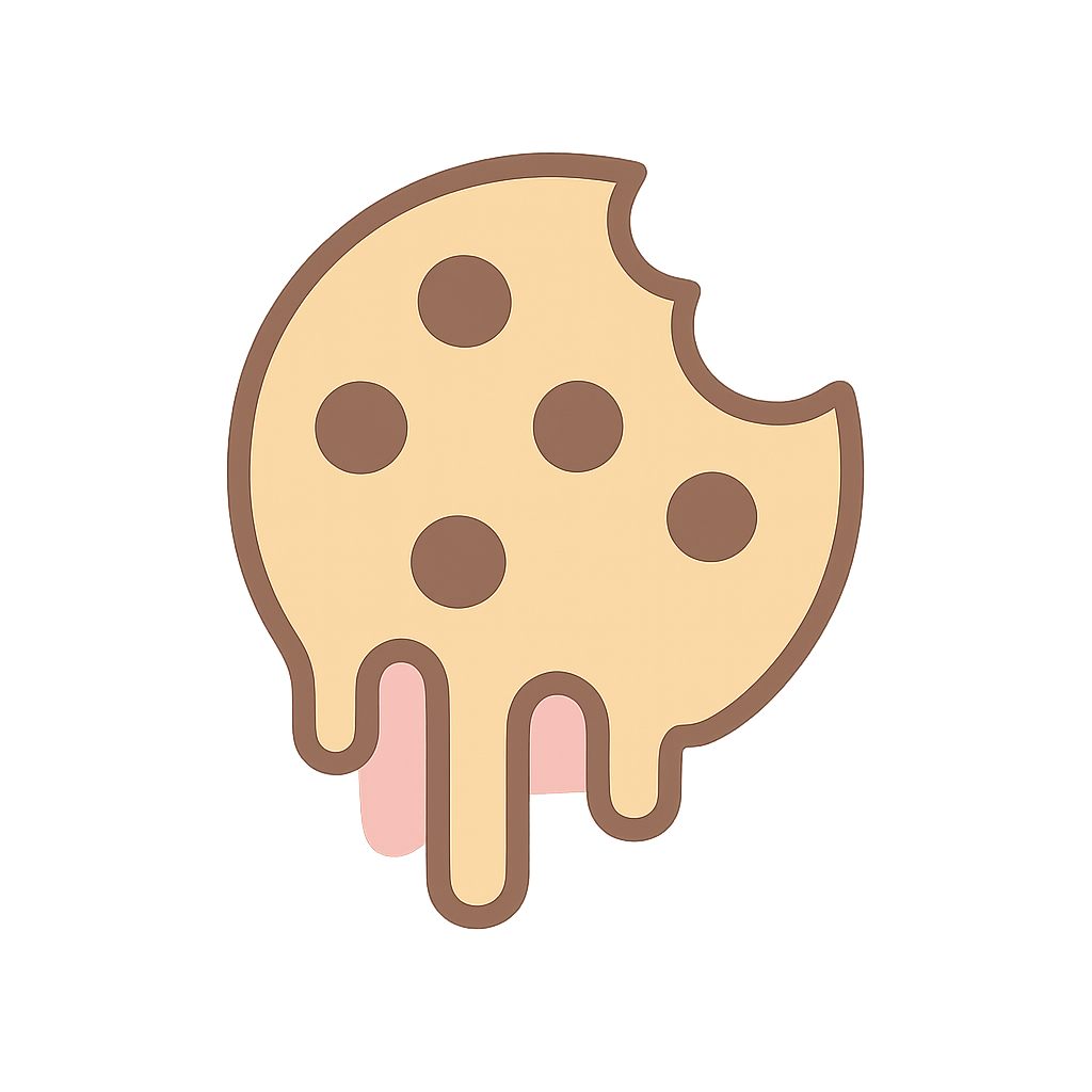 Ooey Gooey chocolate chip chewy logo