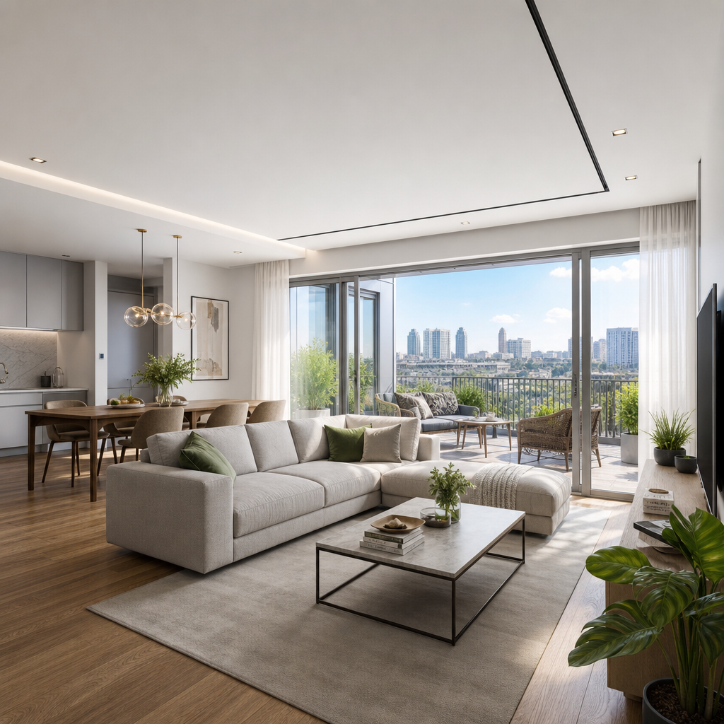 Elegant apartment with terrace